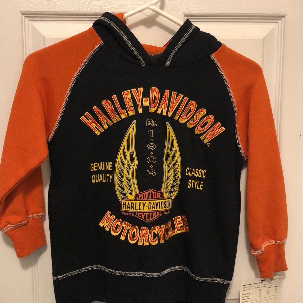 HARLEY DAVIDSON KIDS HOODIE SWEATSHIRT